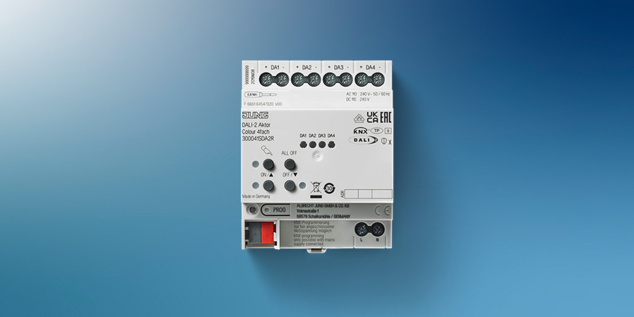 KNX DALI 2 Gateway Colour bei Zaremba Elektro GmbH & Co.KG in Trautskirchen